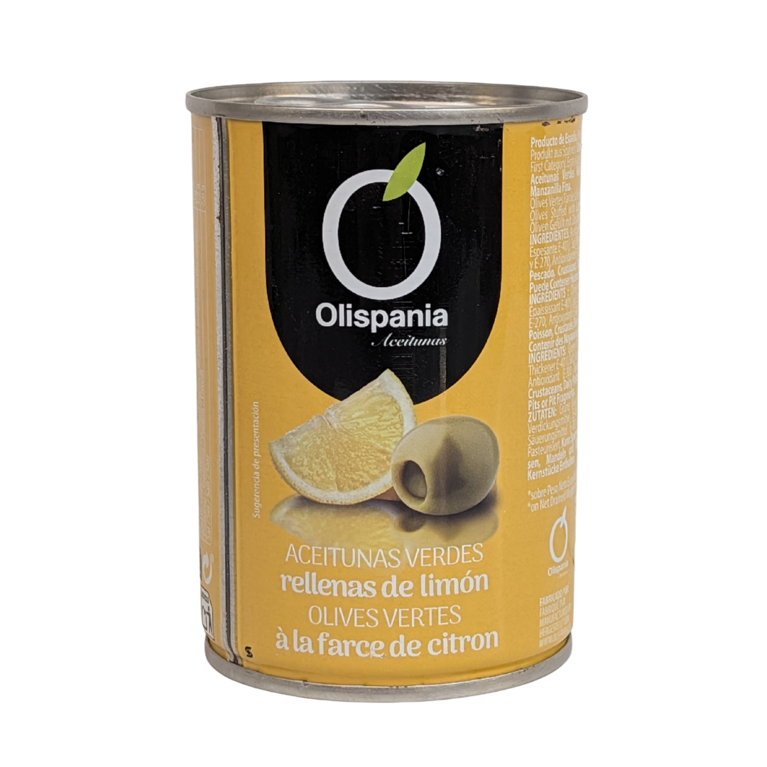 Olispania Green Olives Stuffed with Lemon