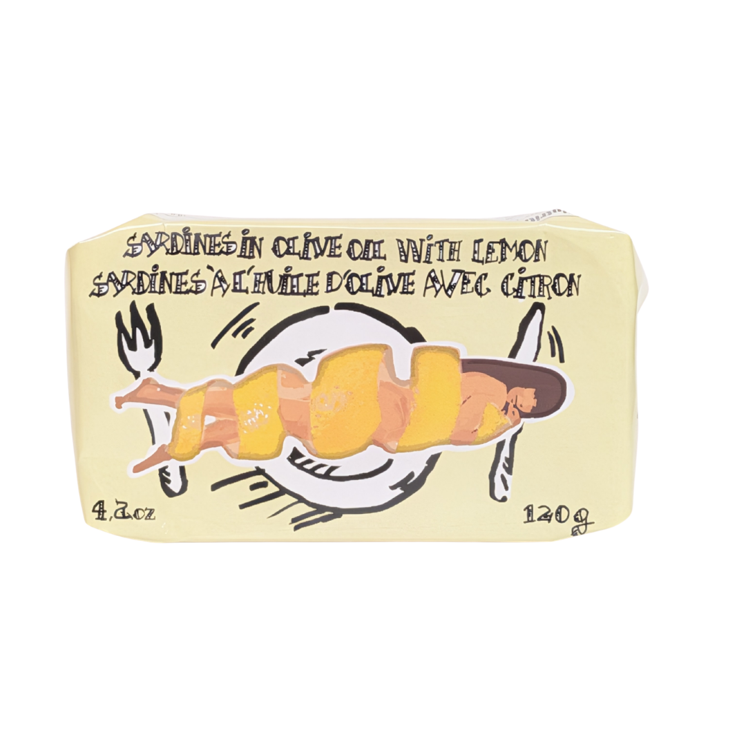 Cantara Sardines in Olive Oil with Lemon