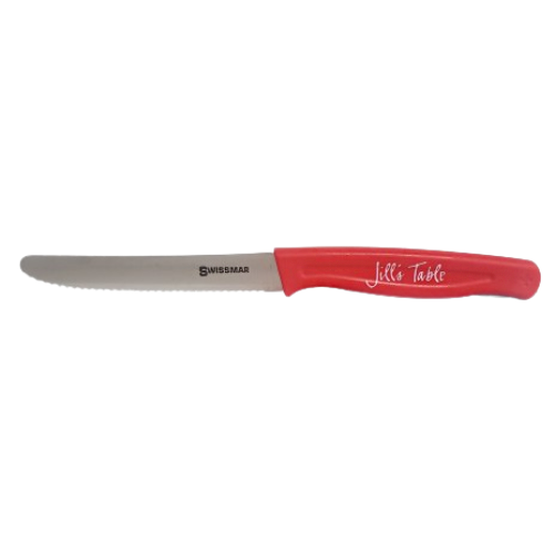 Swissmar Jill's Table Tomato Knife 4" - Red