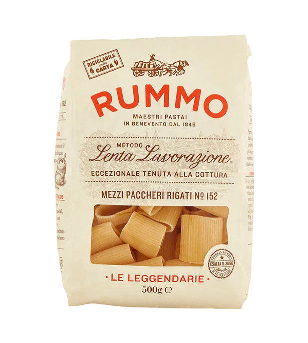 Rummo Pasta Mezzi Paccheri Rigati No. 152
