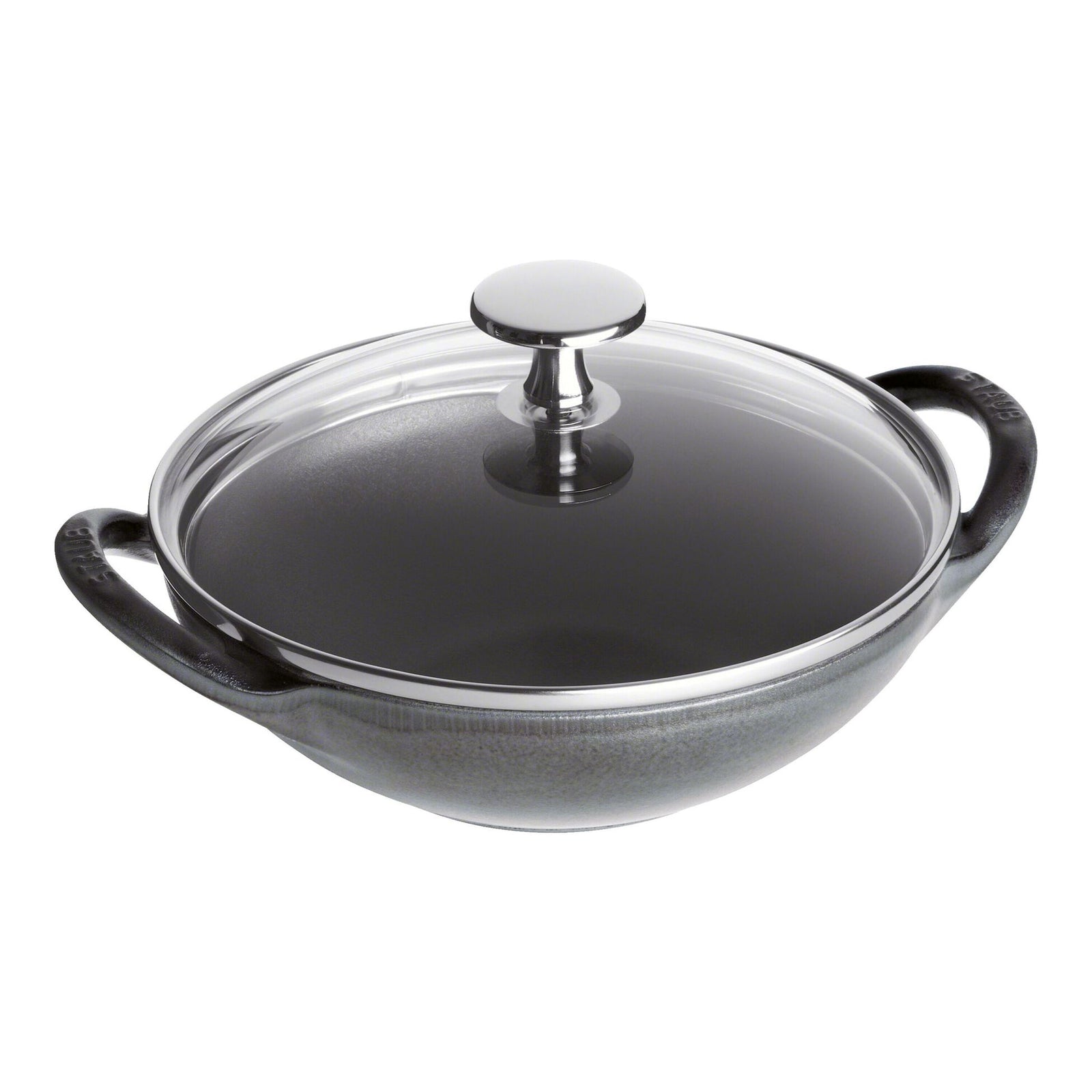 Staub Mini Wok w/ Lid - Graphite