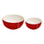 Staub 2-Piece Ceramic Mixing Bowl Set - Cherry