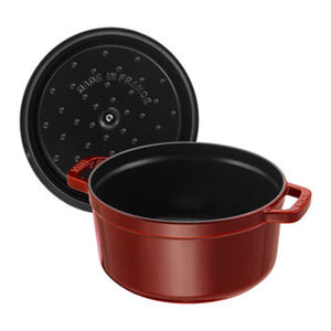 Staub Round Cocotte 4Q - Grenadine