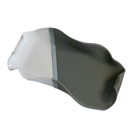 Hilborn Pottery - Charcuterie Tray Grey & White