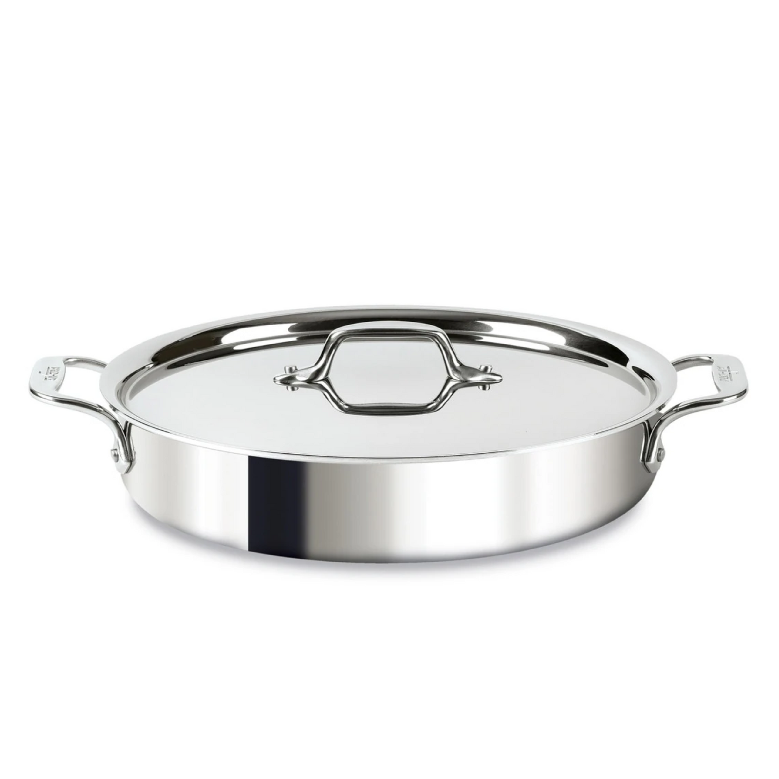 All-Clad - 4 Qt D3 Try-Ply Stainless Casserole with Lid