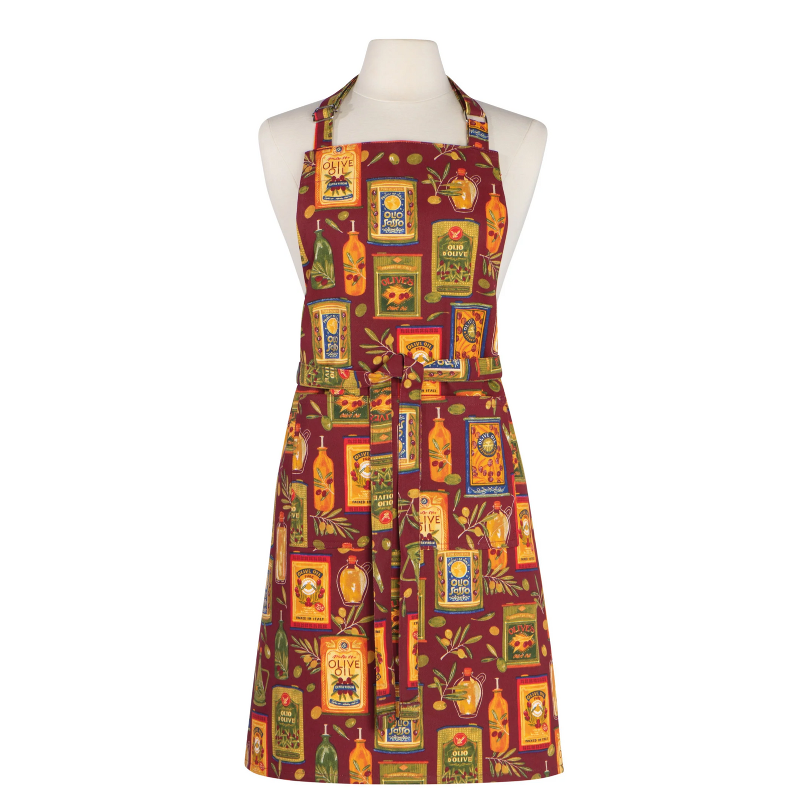 Danica Chef Apron - Olive Oil