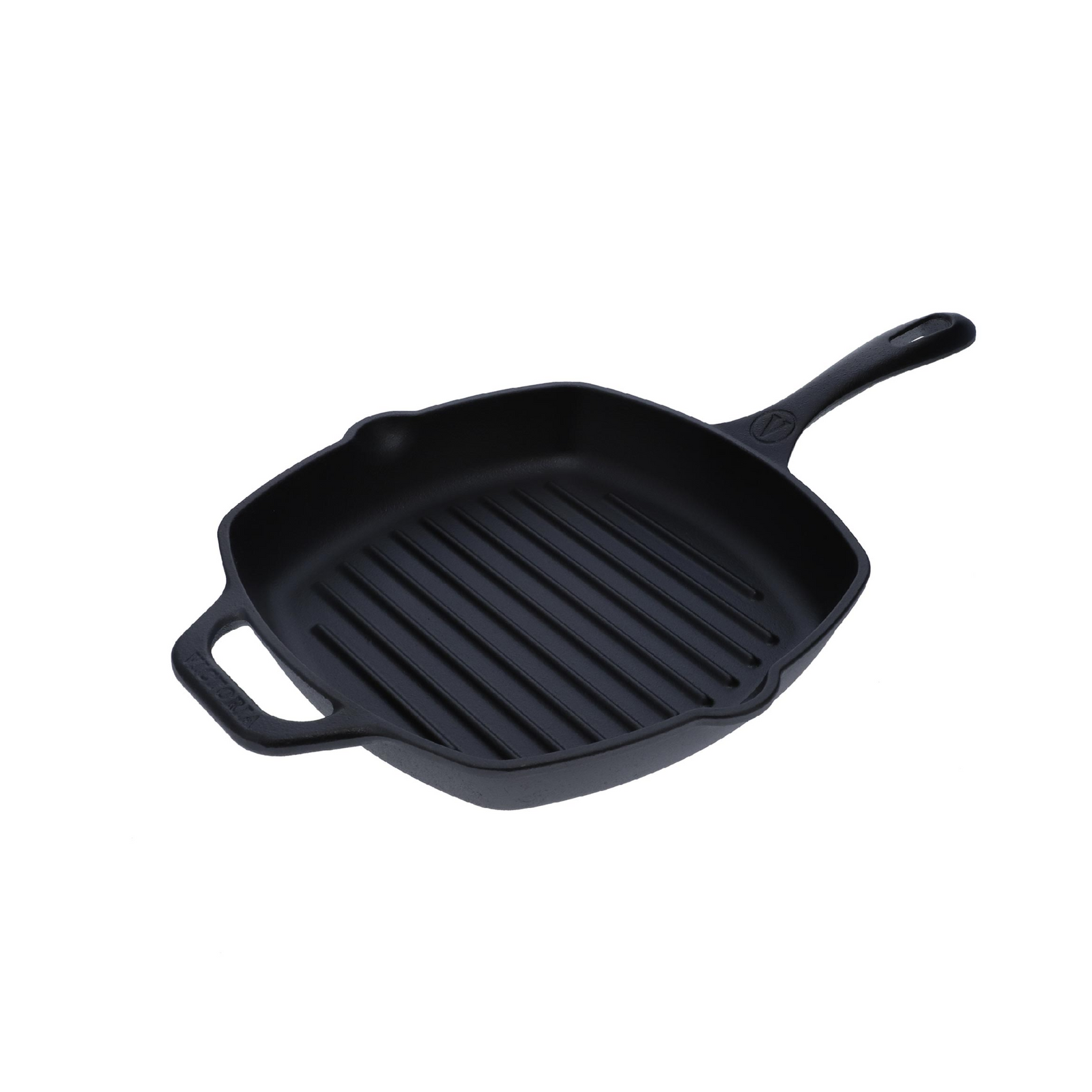 Victoria Cast Iron Square Grill Pan 10"