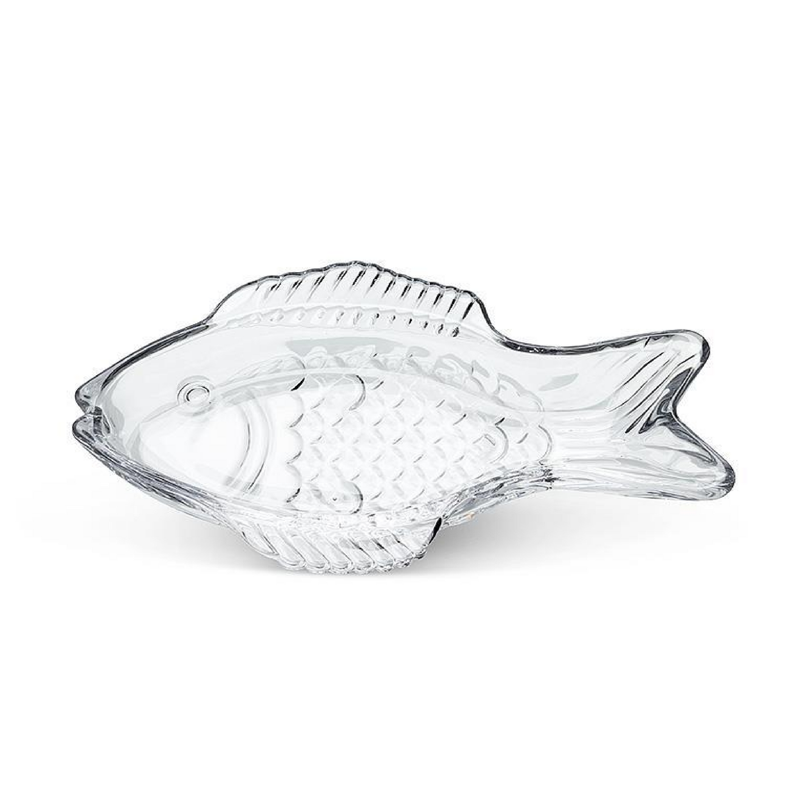 Abbott Glass Fish Dish 7"
