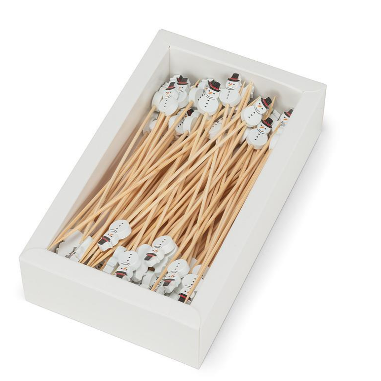 ABB Cocktail Picks Snowman