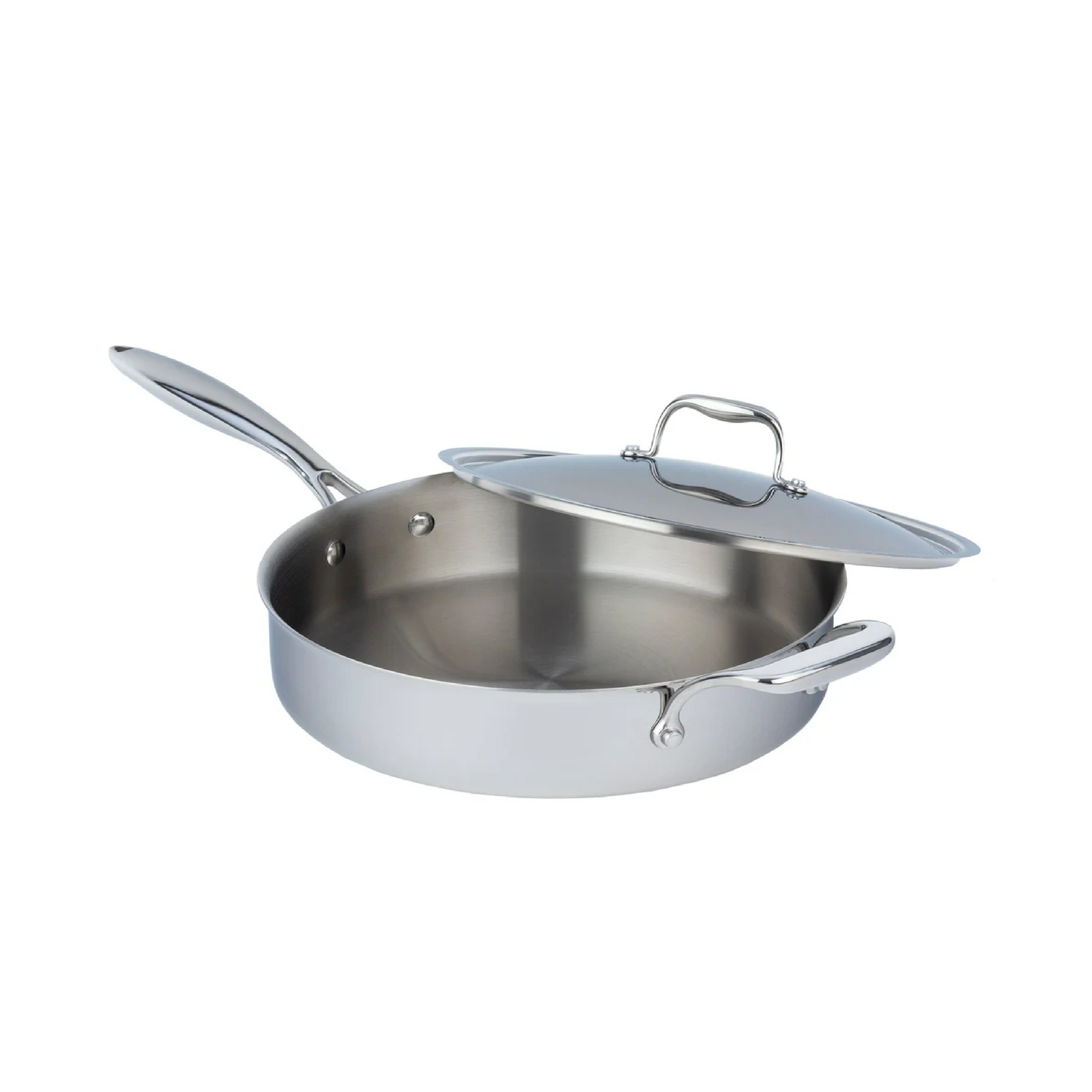 Meyer Super Steel Saute Pan - 4.2L with Lid