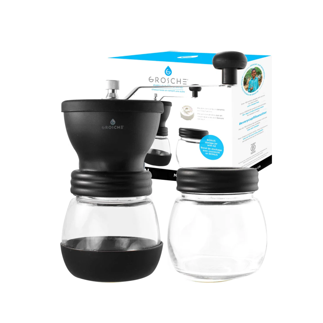 GROSCHE Bremen Manual Coffee Grinder