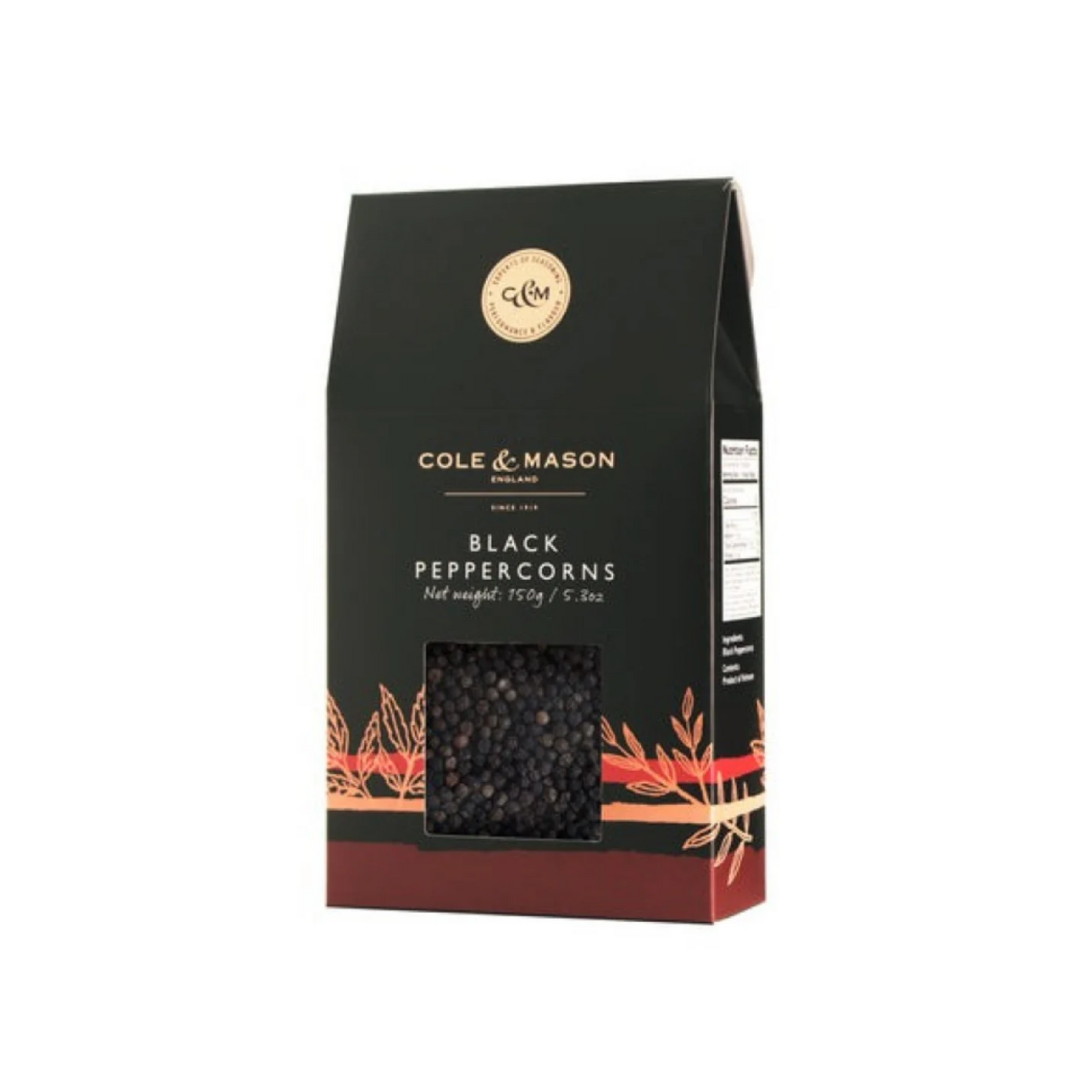 Cole & Mason Peppercorns 150g