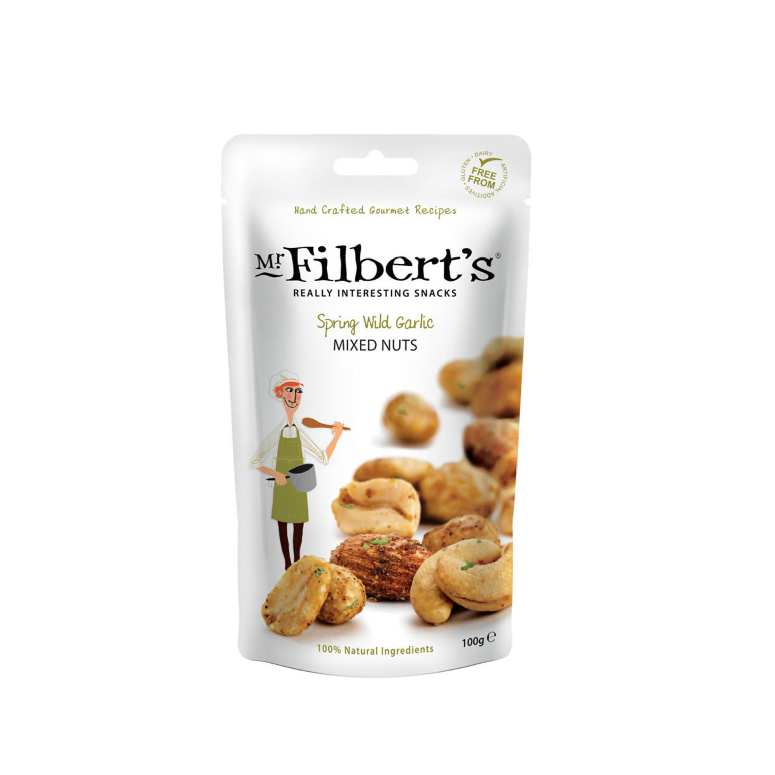 Mr Filberts Wild Garlic Spiced Nuts 100g