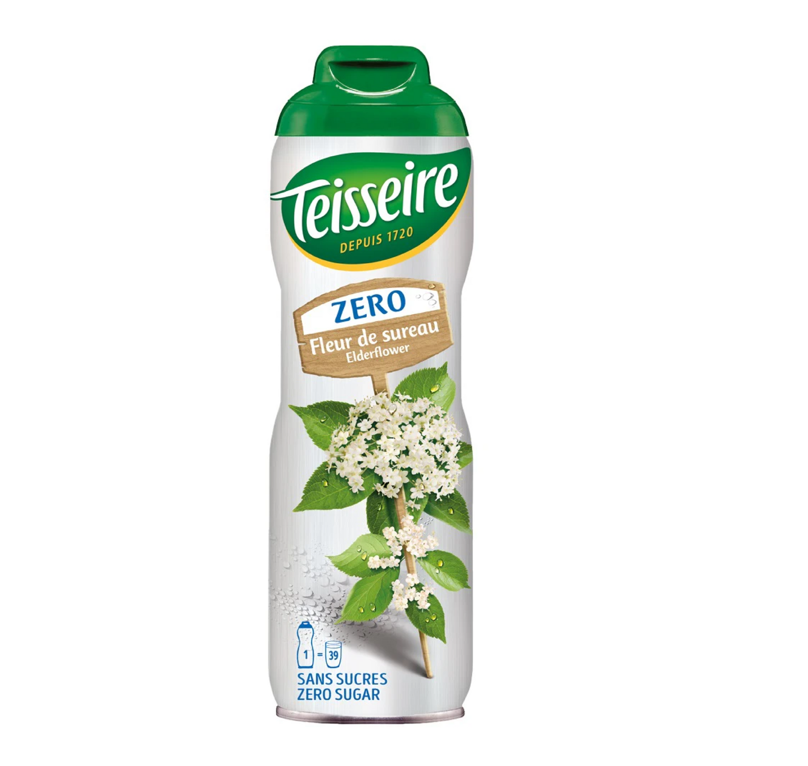Teisseire Elderflower Syrup - Zero Sugar