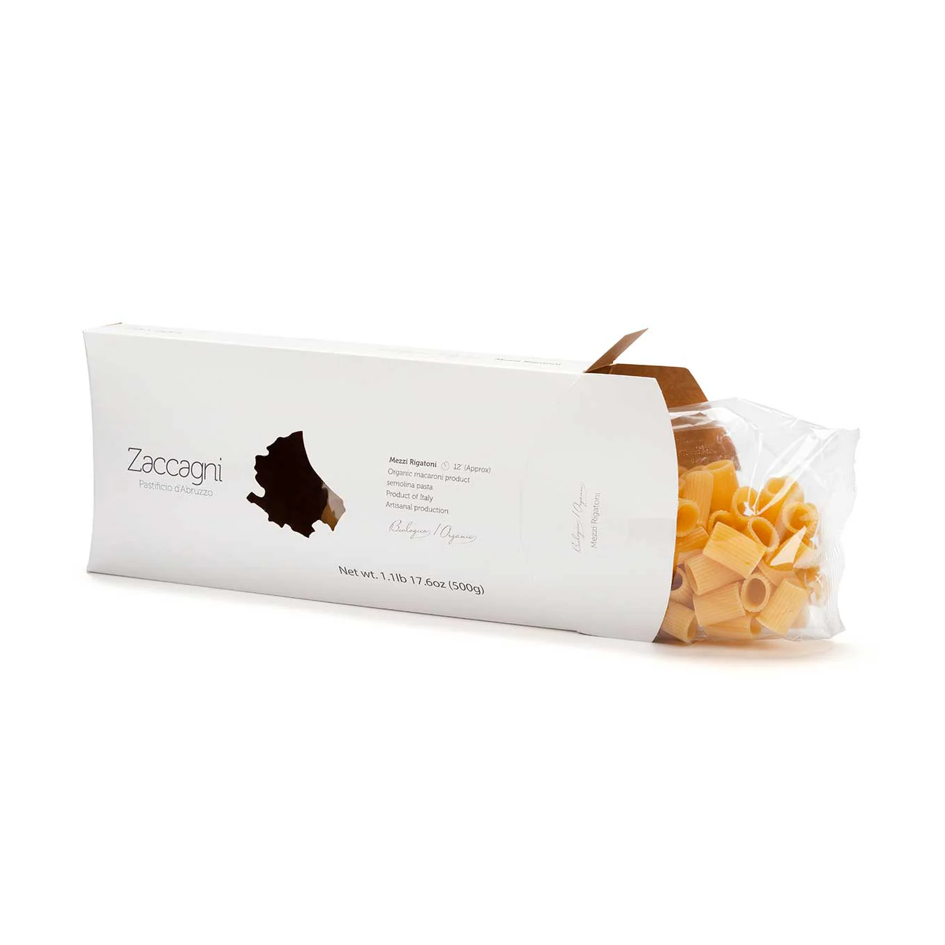 Zaccagni Mezzi Rigatoni Pasta