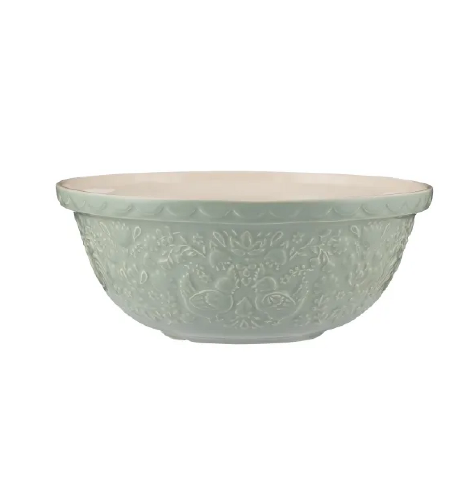 Mason Cash Sage Green Mixing Bowl - Home To Roost 11.75"