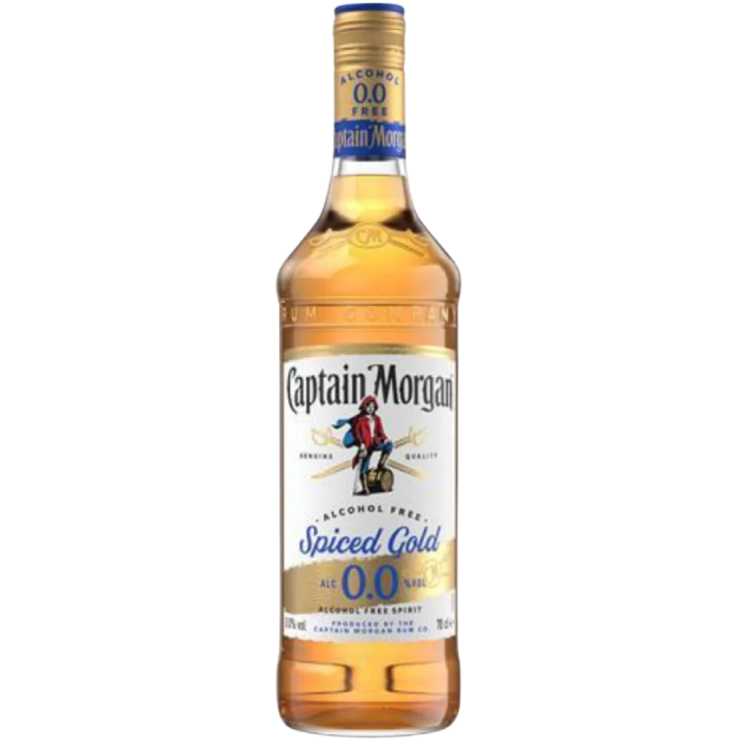 Captain Morgan Non-Alcoholic Spiced Rum 700ml
