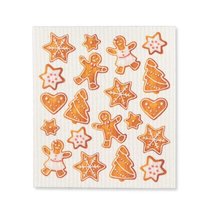 Abbott Gingerbread Swedish Dish Cloth