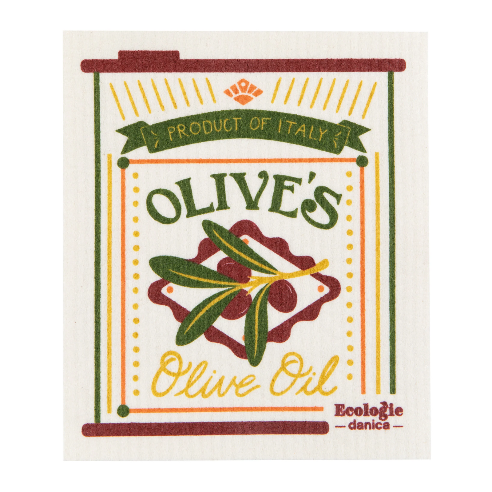 Danica Swedish Dish Cloth - Olive Oil