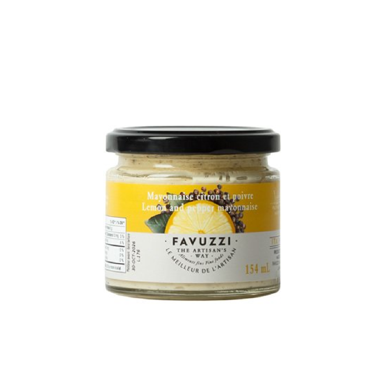 Favuzzi Lemon Pepper Mayonnaise