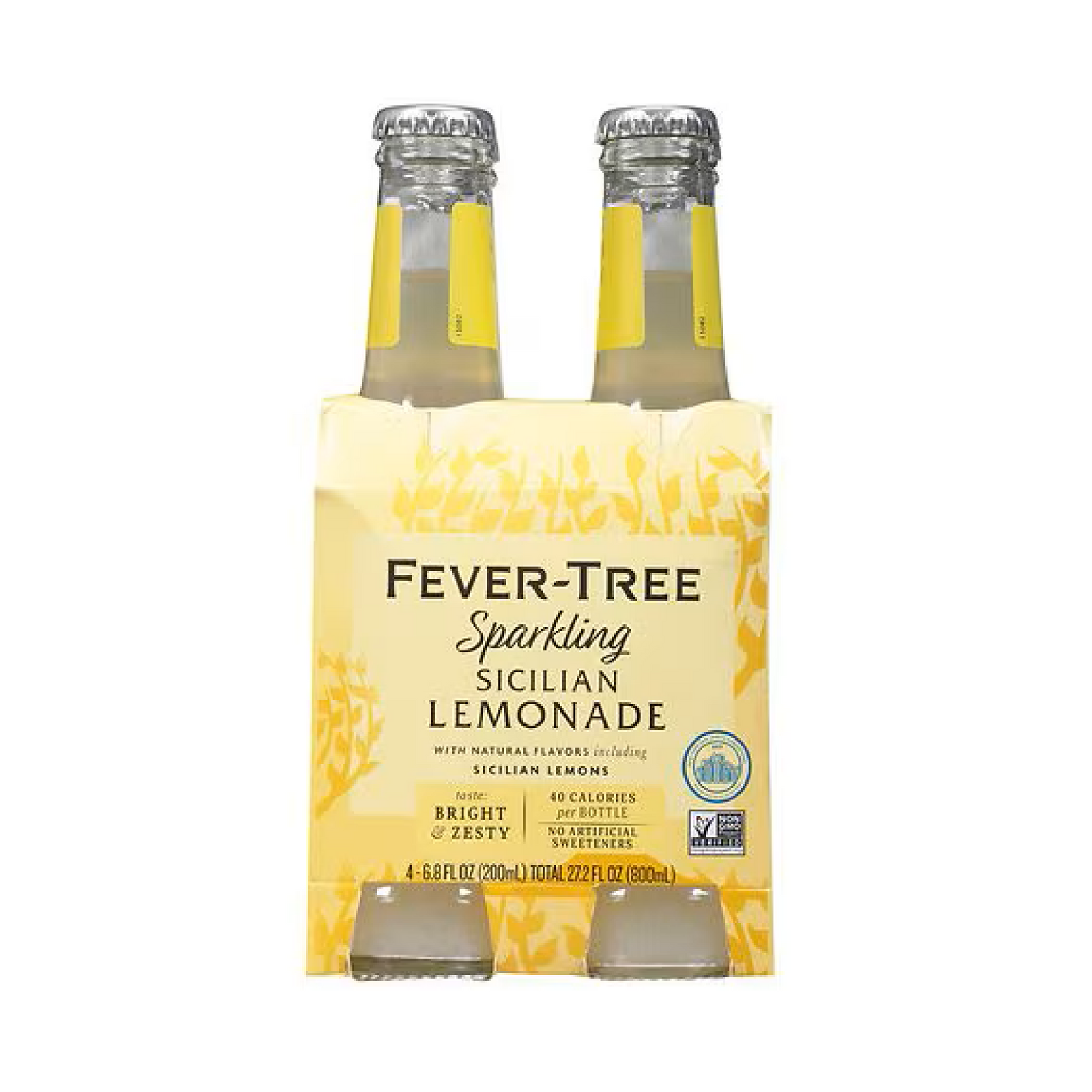 Fever Tree Sparkling Sicilian Lemonade - 4x200ml