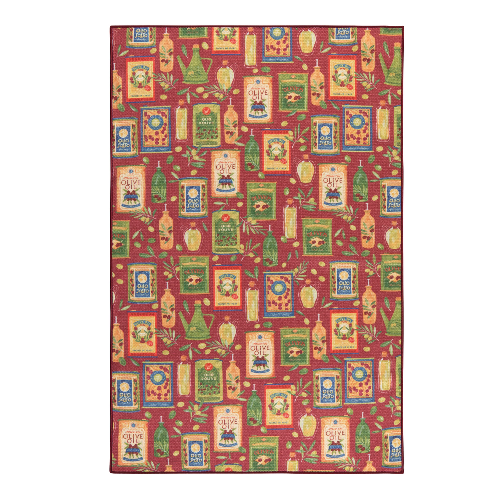 Danica Microfibre Olive Teatowel