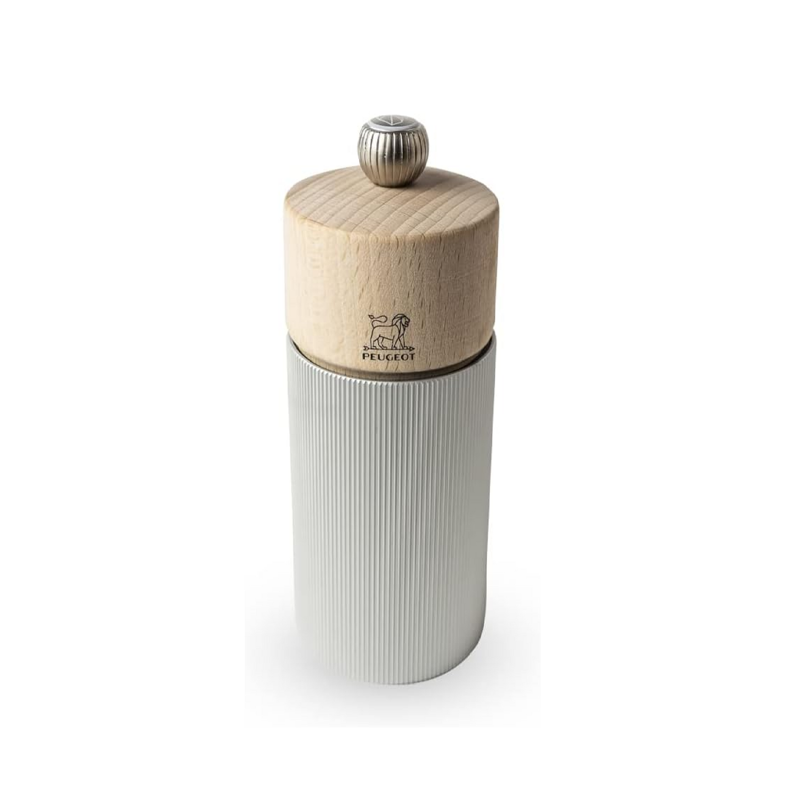 Peugeot Line Manual Salt Mill - Aluminum 12cm