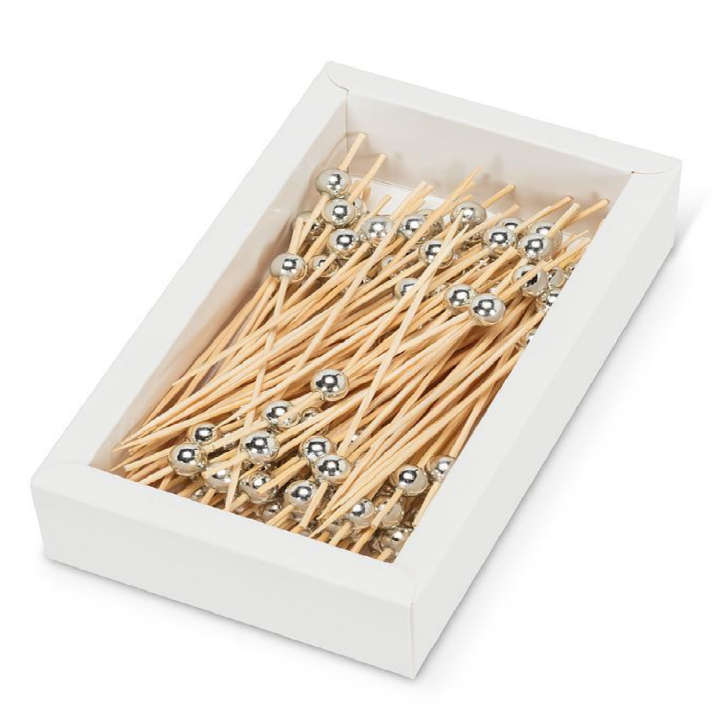 Abbott Cocktail Picks - Silver Ball