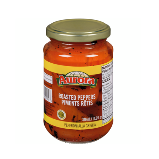 Aurora Roasted Peppers 340ml
