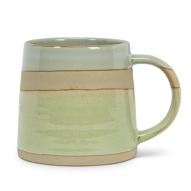 Abbott Mug Blue/Green Striped