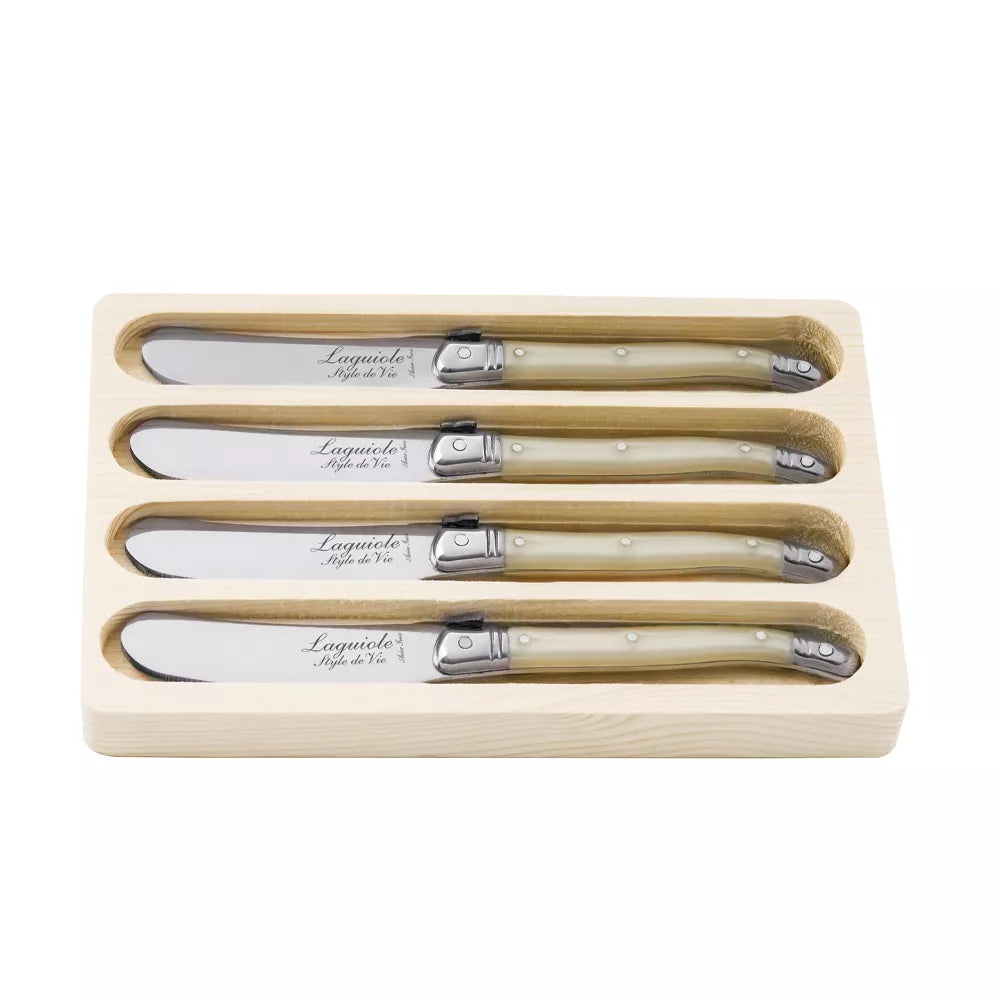 Laguiole - Pearl Butter Knives (4pc)