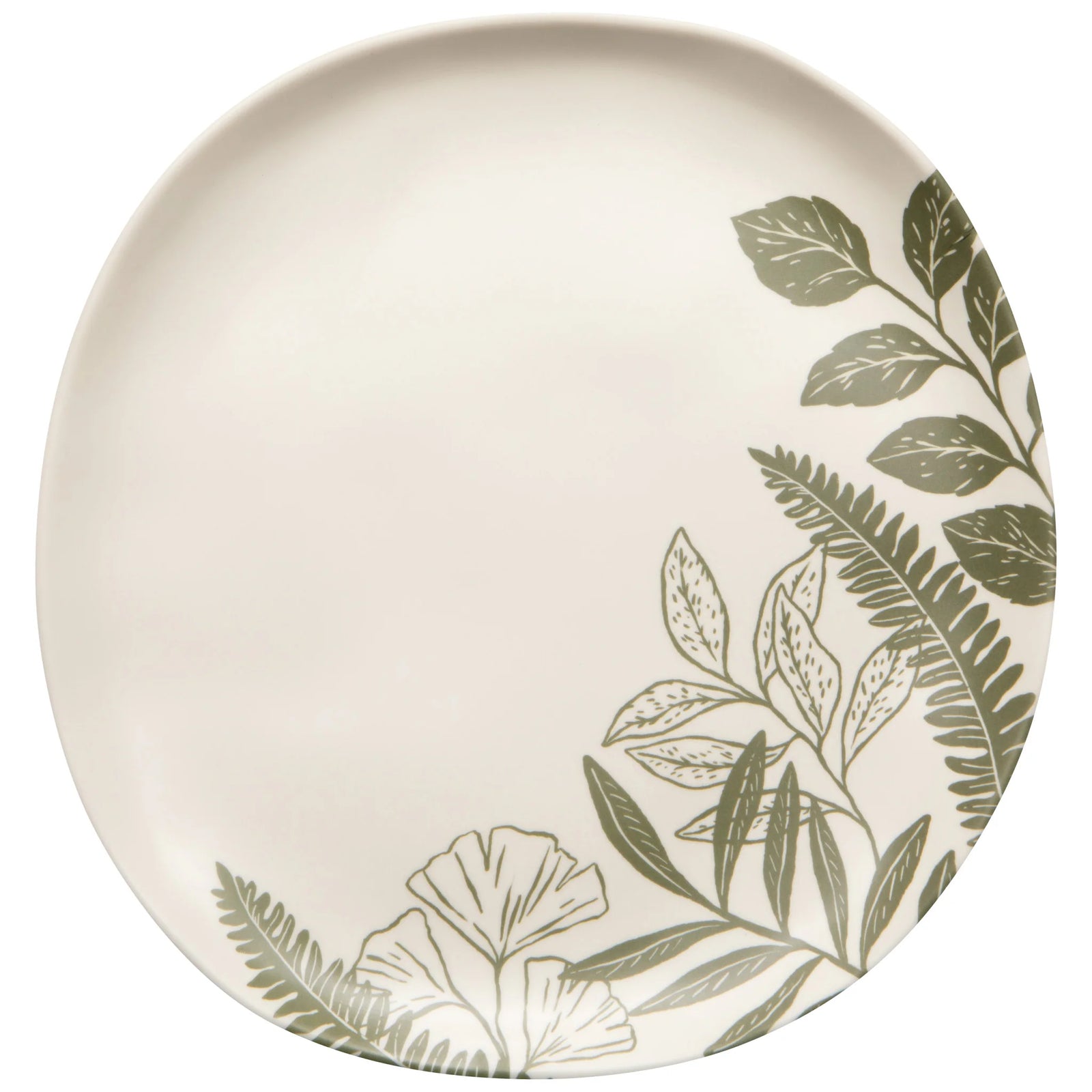 Danica Melamine Dinner Plate - Fern & Frond
