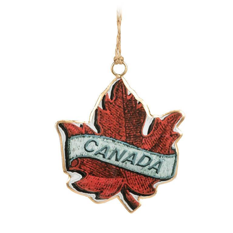 Abbott Ornament Maple Leaf