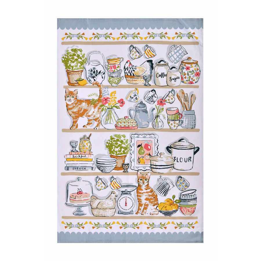 Ulster Weavers Teatowel - Pantry Cats
