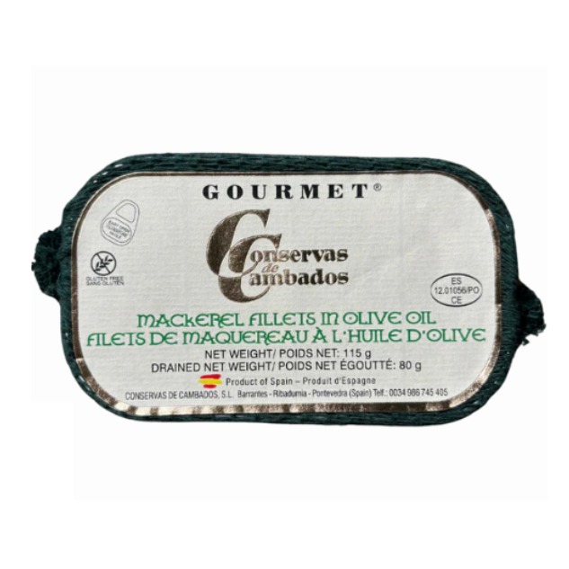 Conservas de Cambados - Mackerel Fillets in Olive Oil 115g