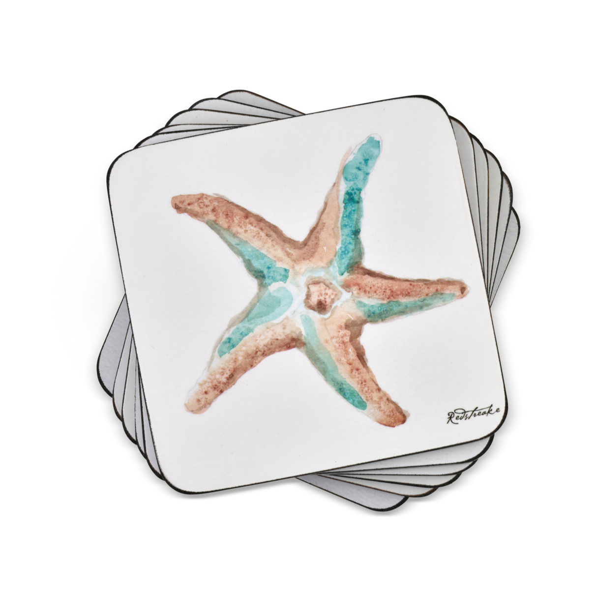 Pimpernel Coasters - Coastal Shore (Set of 6)