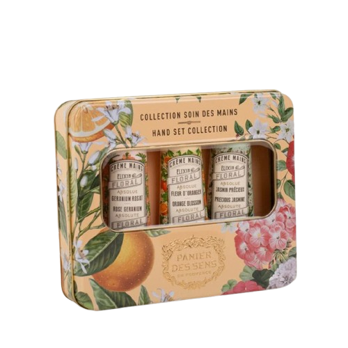 Panier Des Sens Hand Cream Gift Set - Orange Blossom, Rose Geranium & Jasmine