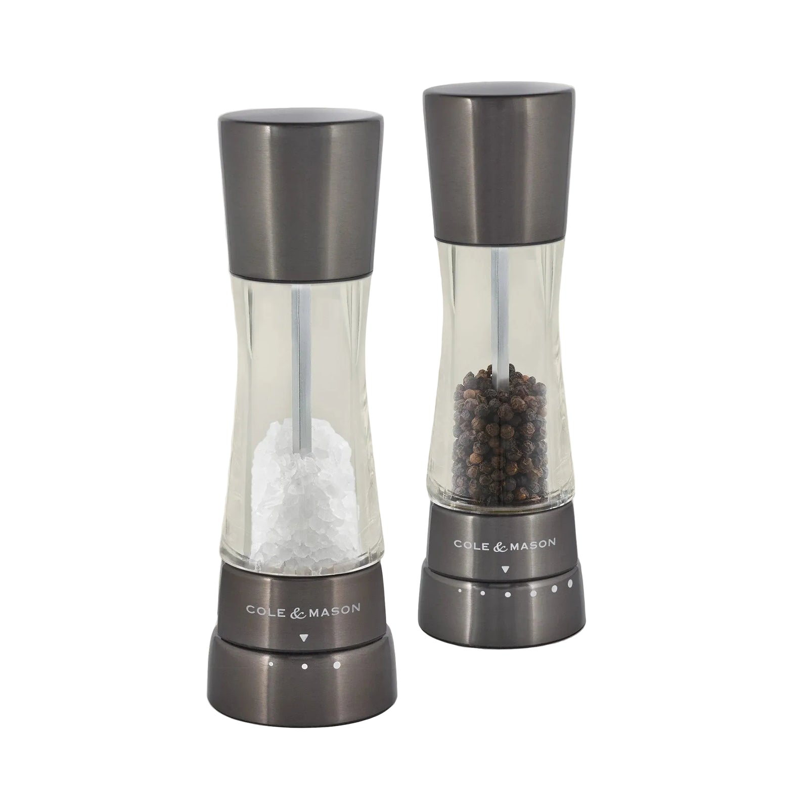 Cole & Mason Derwent Salt & Pepper Mills - Iron Grey
