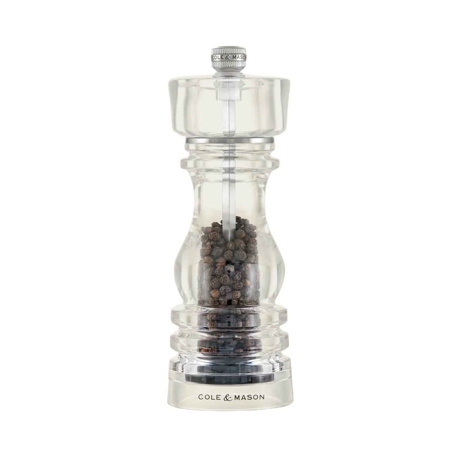 Cole & Mason London Acrylic 7" Pepper Mill