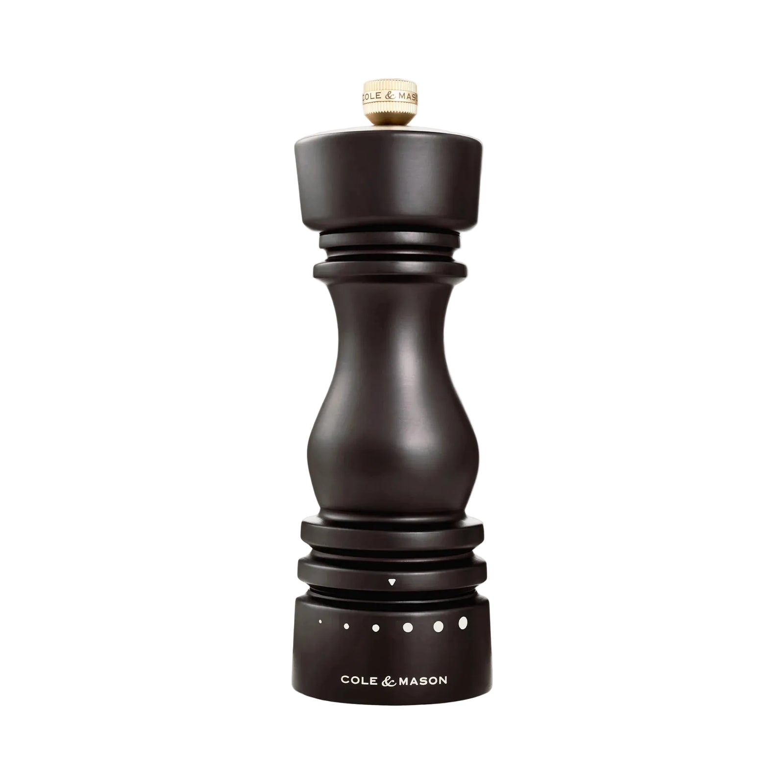 Cole & Mason London Grind Select Pepper Mill - Chocolate Wood