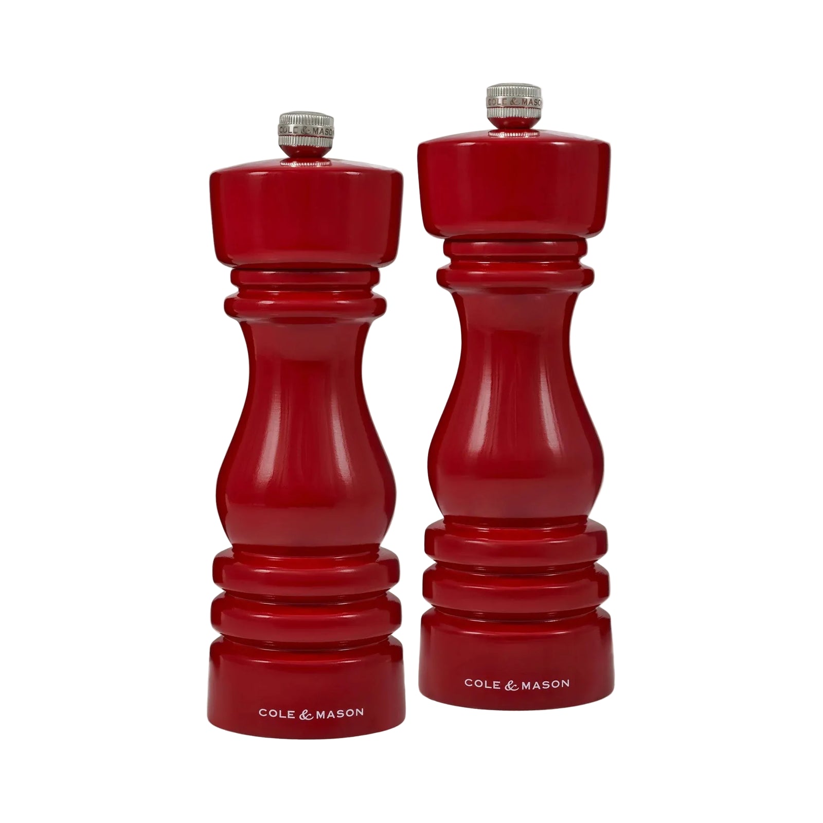 Cole & Mason London Salt & Pepper Mills - Red