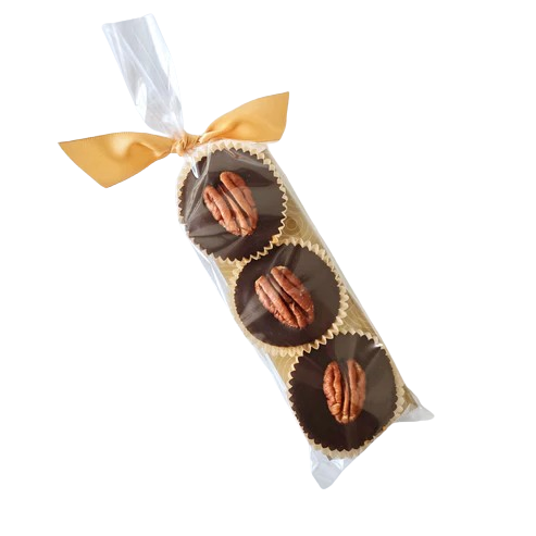 Succulent Chocolates - Chewy Caramel Cups (3pcs)