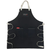Cooks Who Feed Apron - Black "Measure With Your Heart"