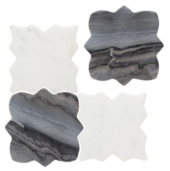 Danica Heirloom Coasters - Marble (Set of 4)