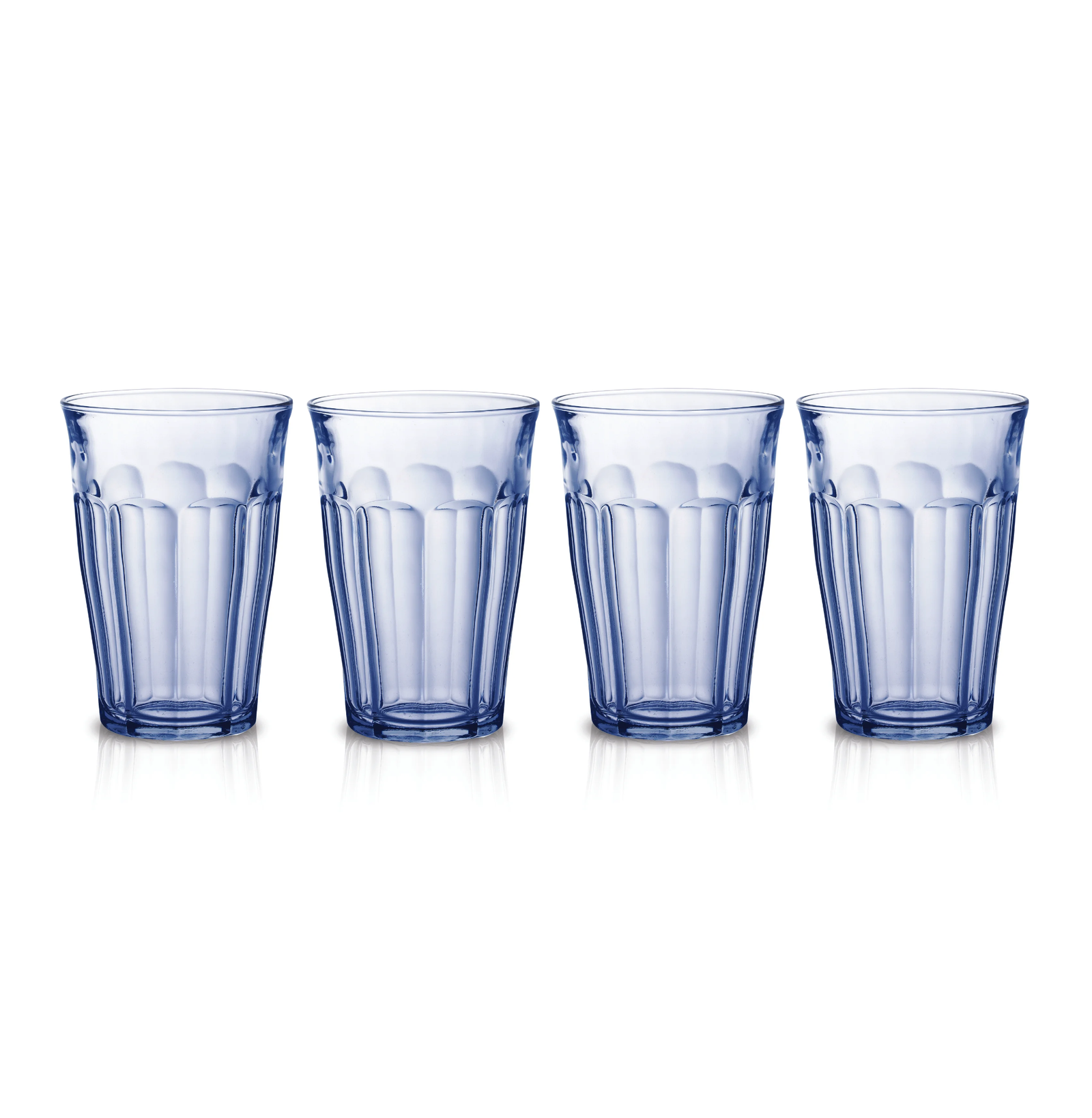 Duralex Picardie 12 1/8 oz Tumblers - Marine Blue (Set of 4)