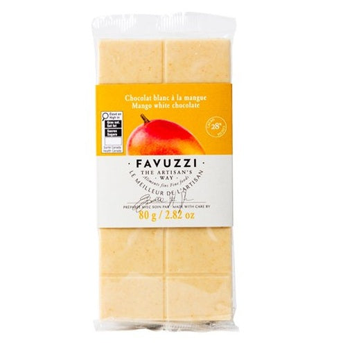 Favuzzi White Chocolate Bar with Mango