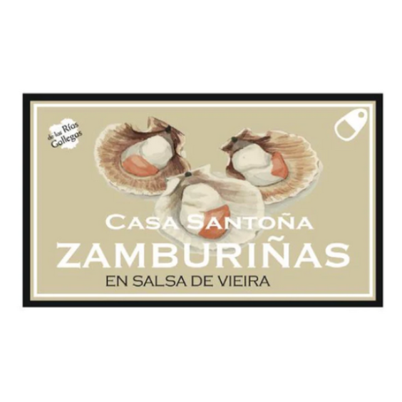 Casa Santona Baby Scallops 115g