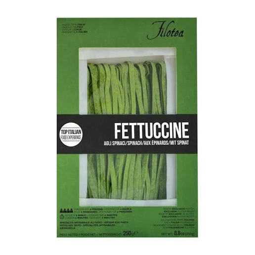 Filotea Fettuccine Spinach 250g