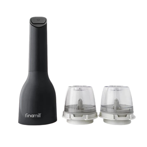 Finamill Spice Grinder With 2 Interchangeable Pods - Midnight