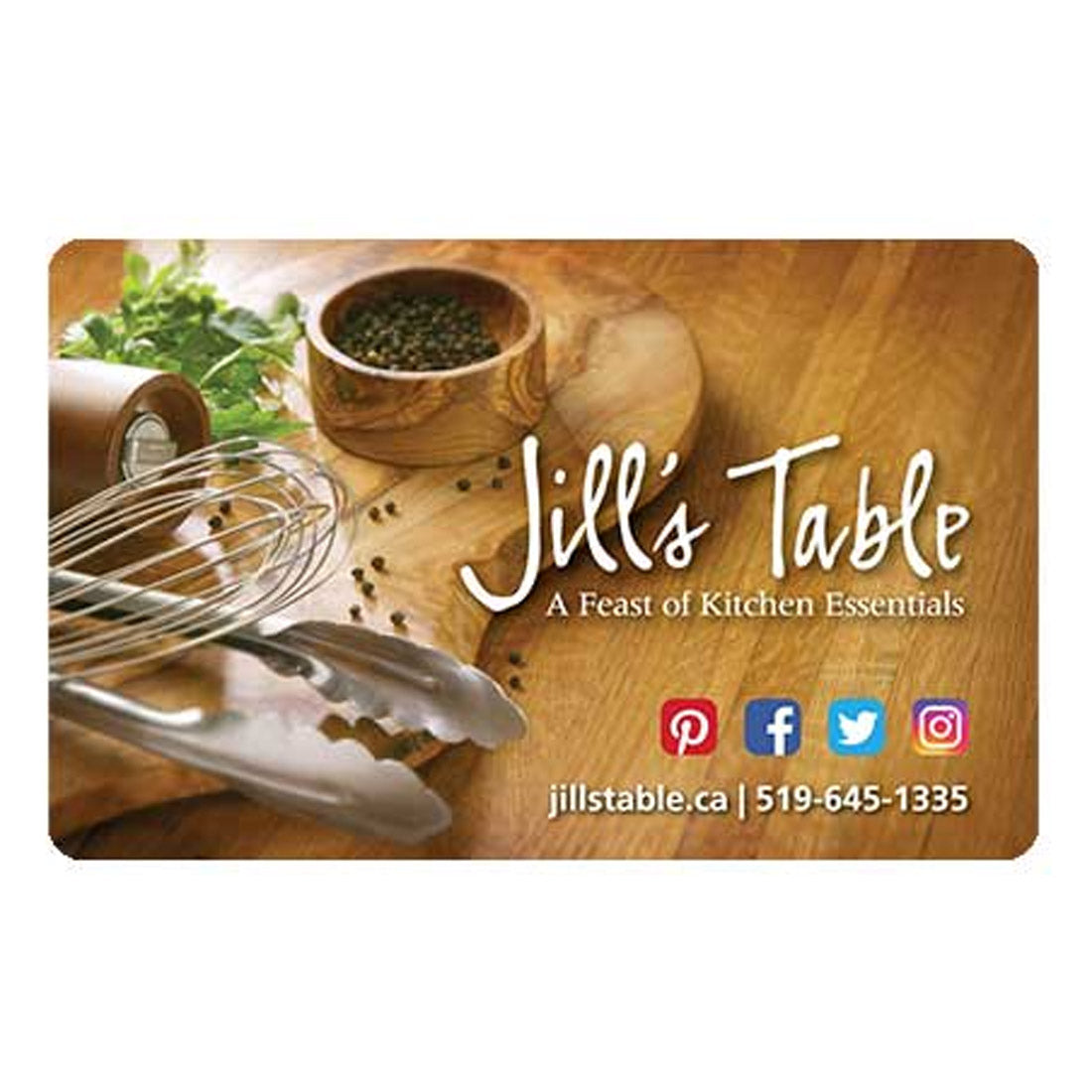 Jill's Table Gift Card